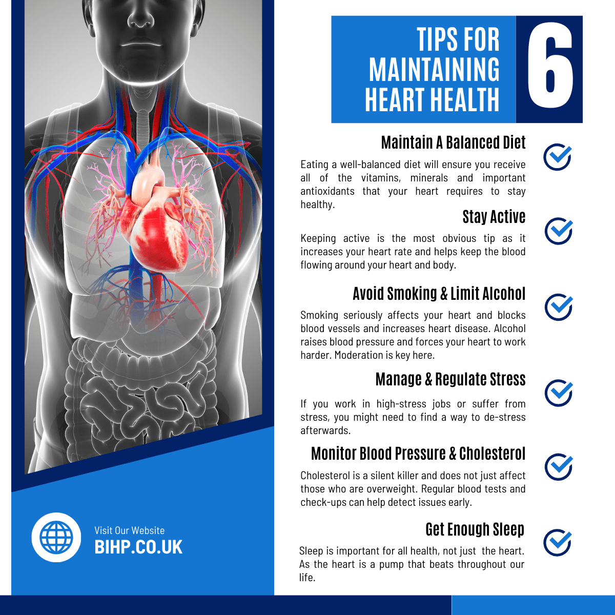maintain a healthy heart 5 tips image