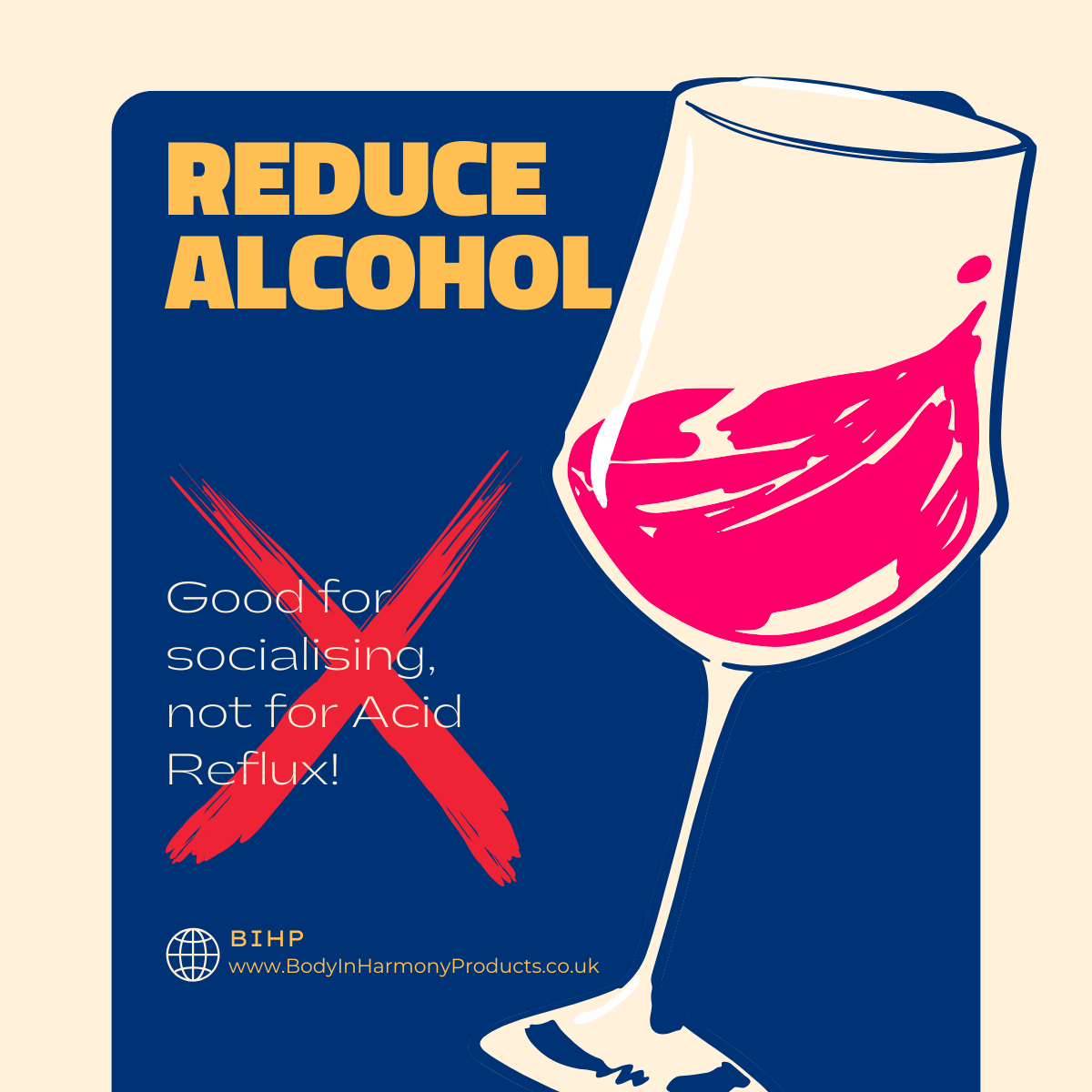 acid reflux alcohol image