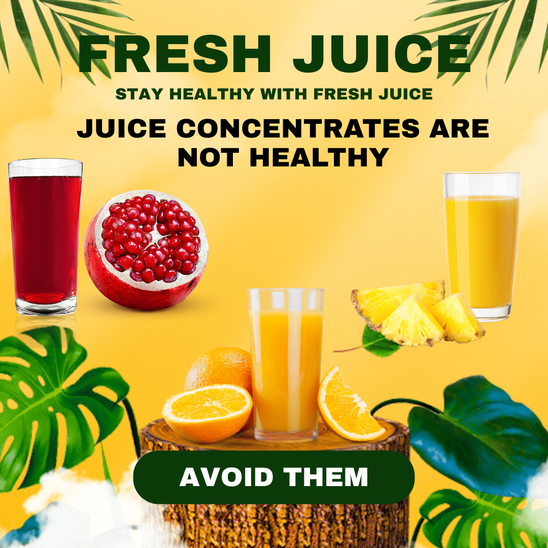 Juice Concentrates: Are They Really Healthy?
