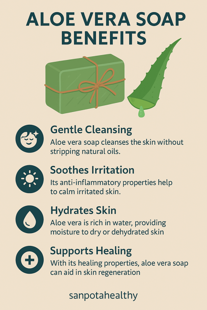Discover the soothing power of aloe vera soap. Gentle on skin, perfect for daily use, and packed with natural hydration. Find out why it works