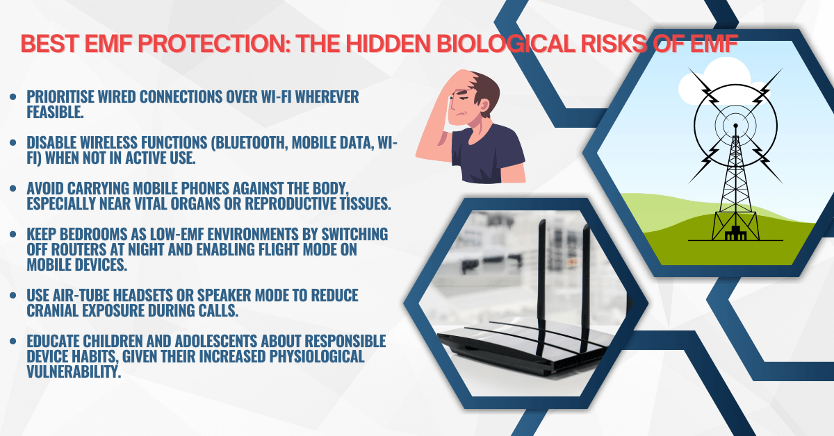 Best EMF Protection: The Hidden Biological Risks of EMF