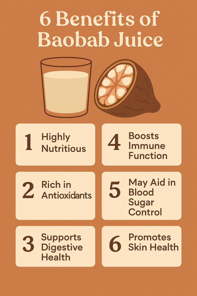 Boost your health with baobab juice, rich in vitamin C and fibre to support energy, digestion, and skin from the inside out. find out more.
