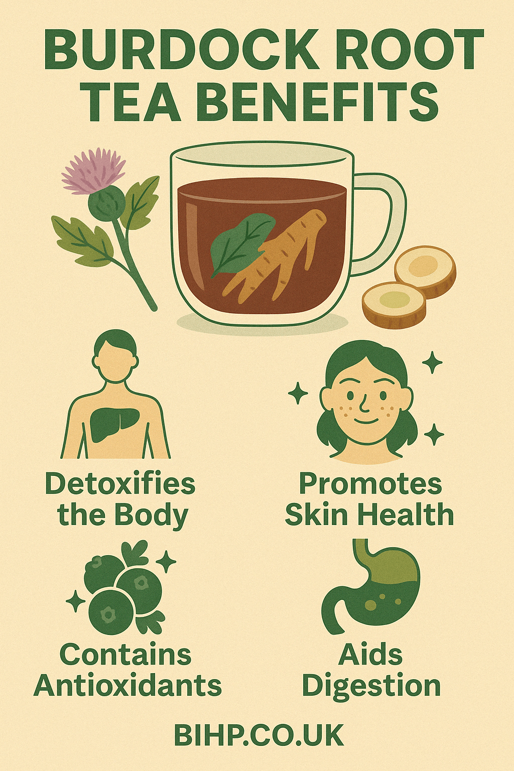 Burdock Root Tea Benefits: Ancient Wellness in Every Cup