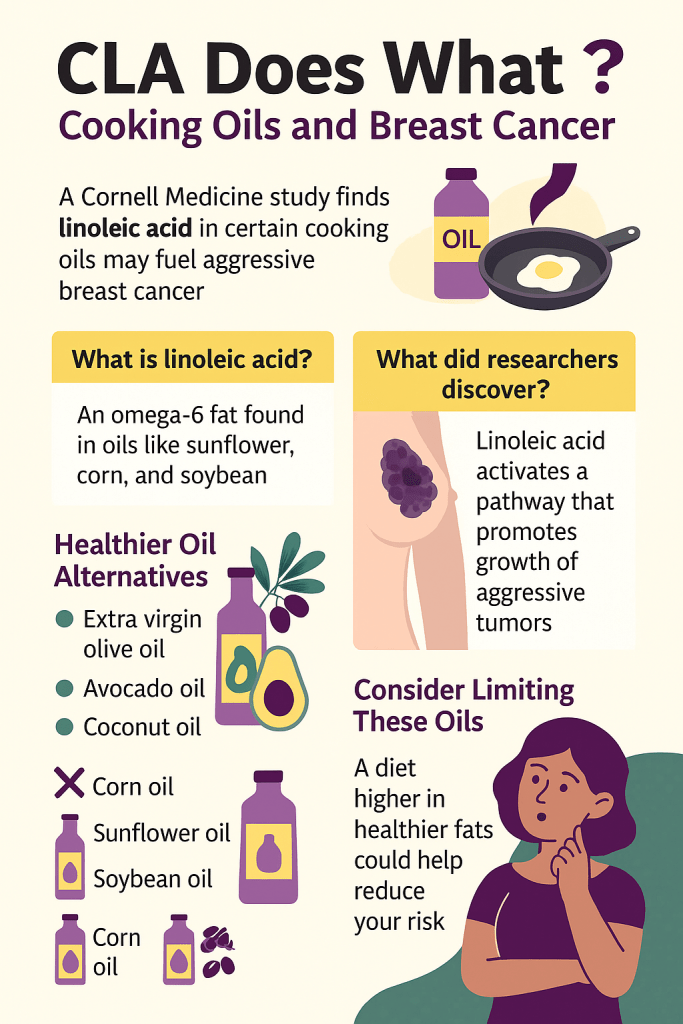 Cornell study reveals shocking truth: CLA does what oils can't—fight cancer, while linoleic acid may fuel it. Protect your health today!