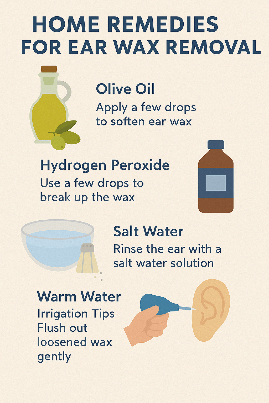 Home Remedies for Ear Wax Removal | Natural Ear Care Tips