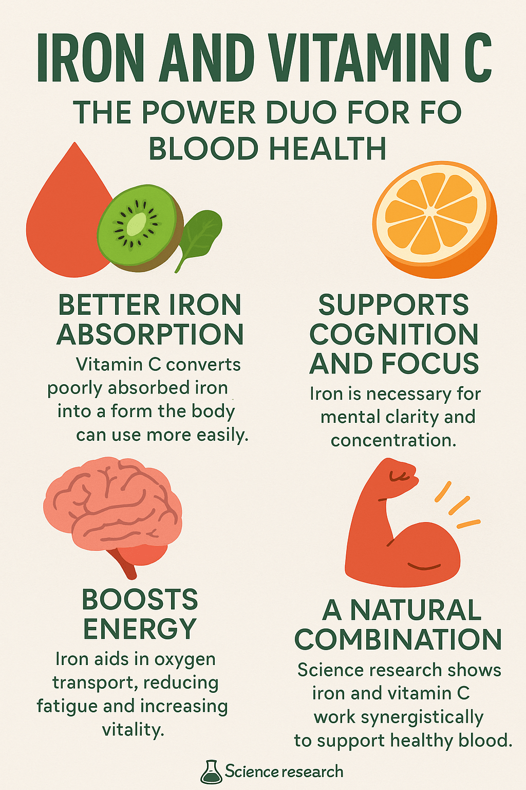 Iron and Vitamin C: The Nutrient Pair That Powers Healthy Blood