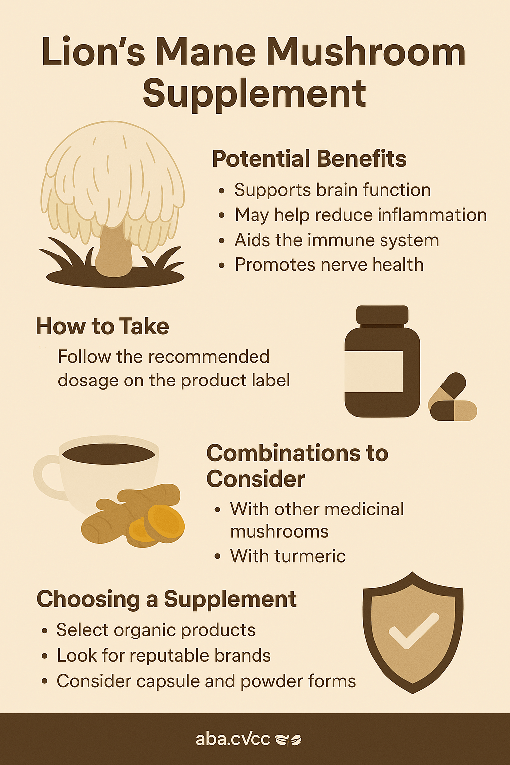 Lion’s Mane Mushroom Supplement: Brain Health & Focus Support