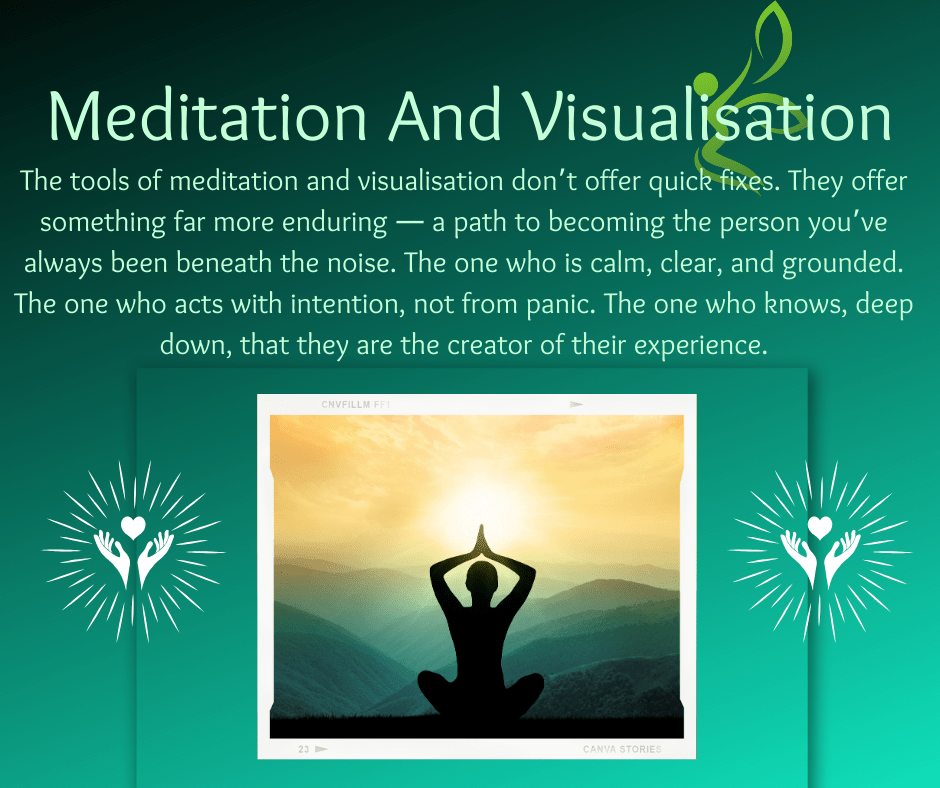 Meditation and Visualisation. discover the health benefits
