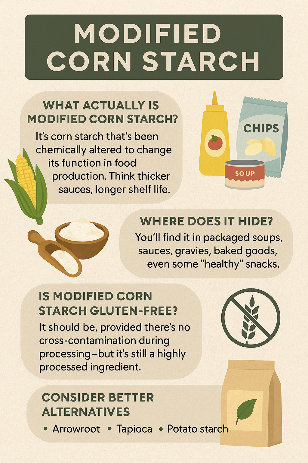 Modified Corn Starch: Benefits, Risks & What to Watch Out For