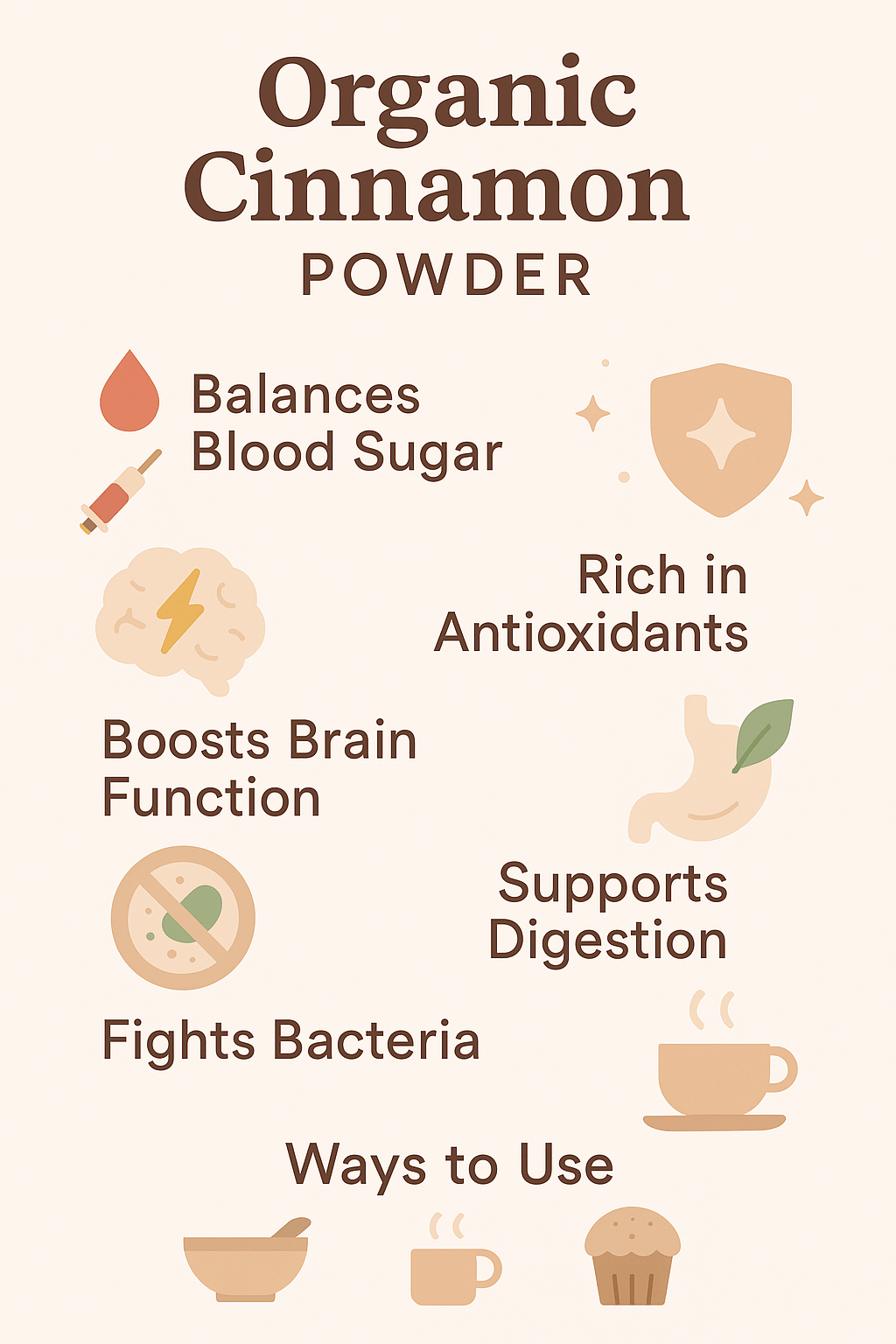 Organic Cinnamon Powder: Sweet Benefits for Everyday Wellness