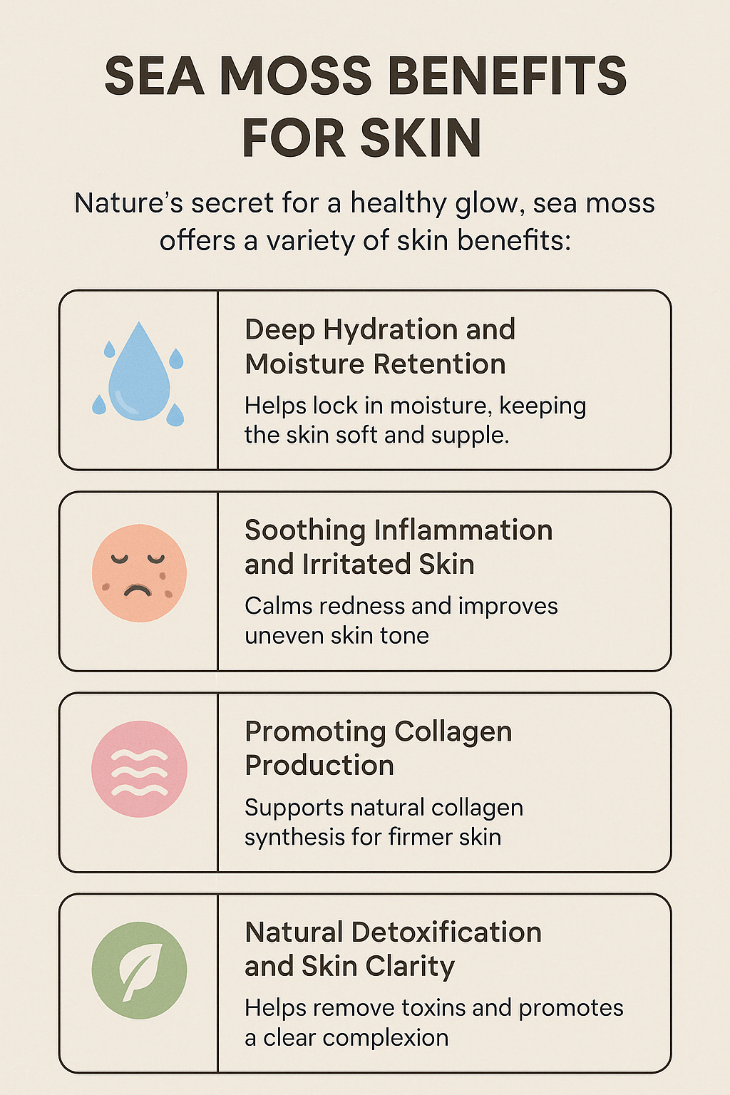 Sea Moss Benefits for Skin-Hydrate, Heal and Glow