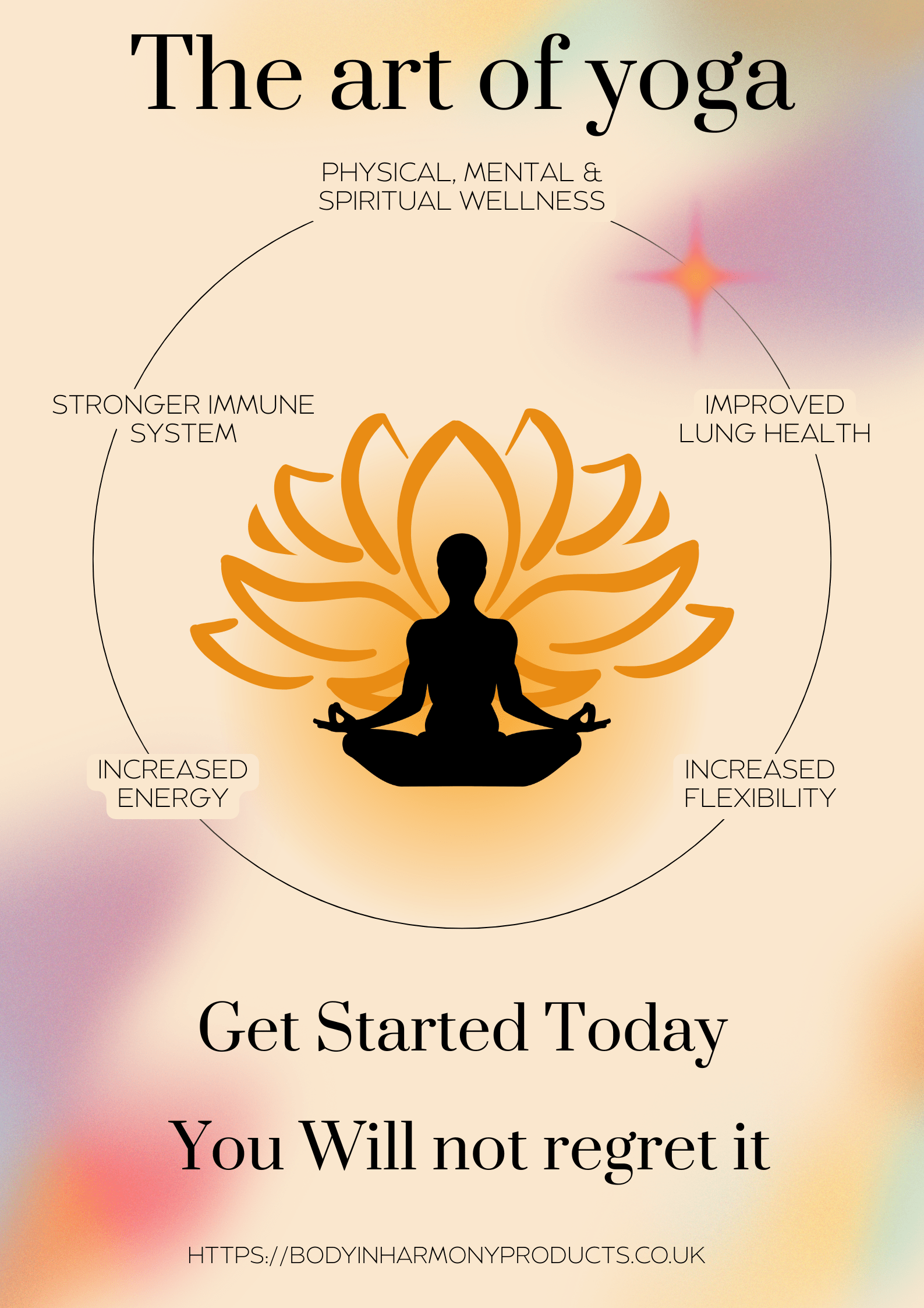 The art of yoga. mental health, helps with anxiety & stress