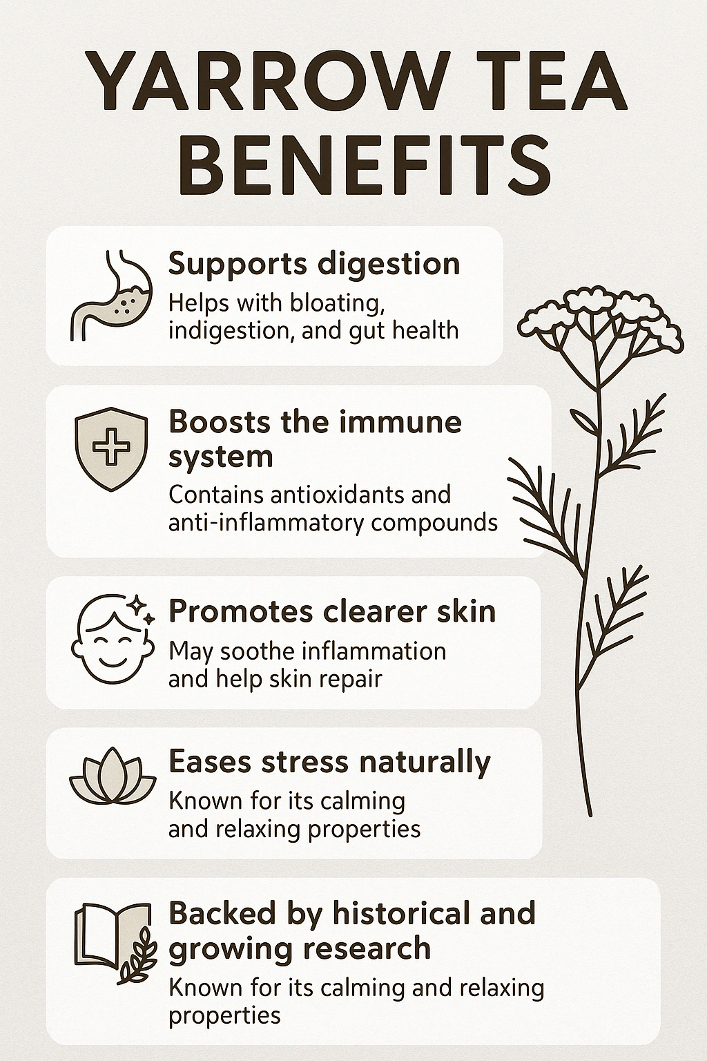 Yarrow Tea Benefits: Natural Wellness in Every Cup