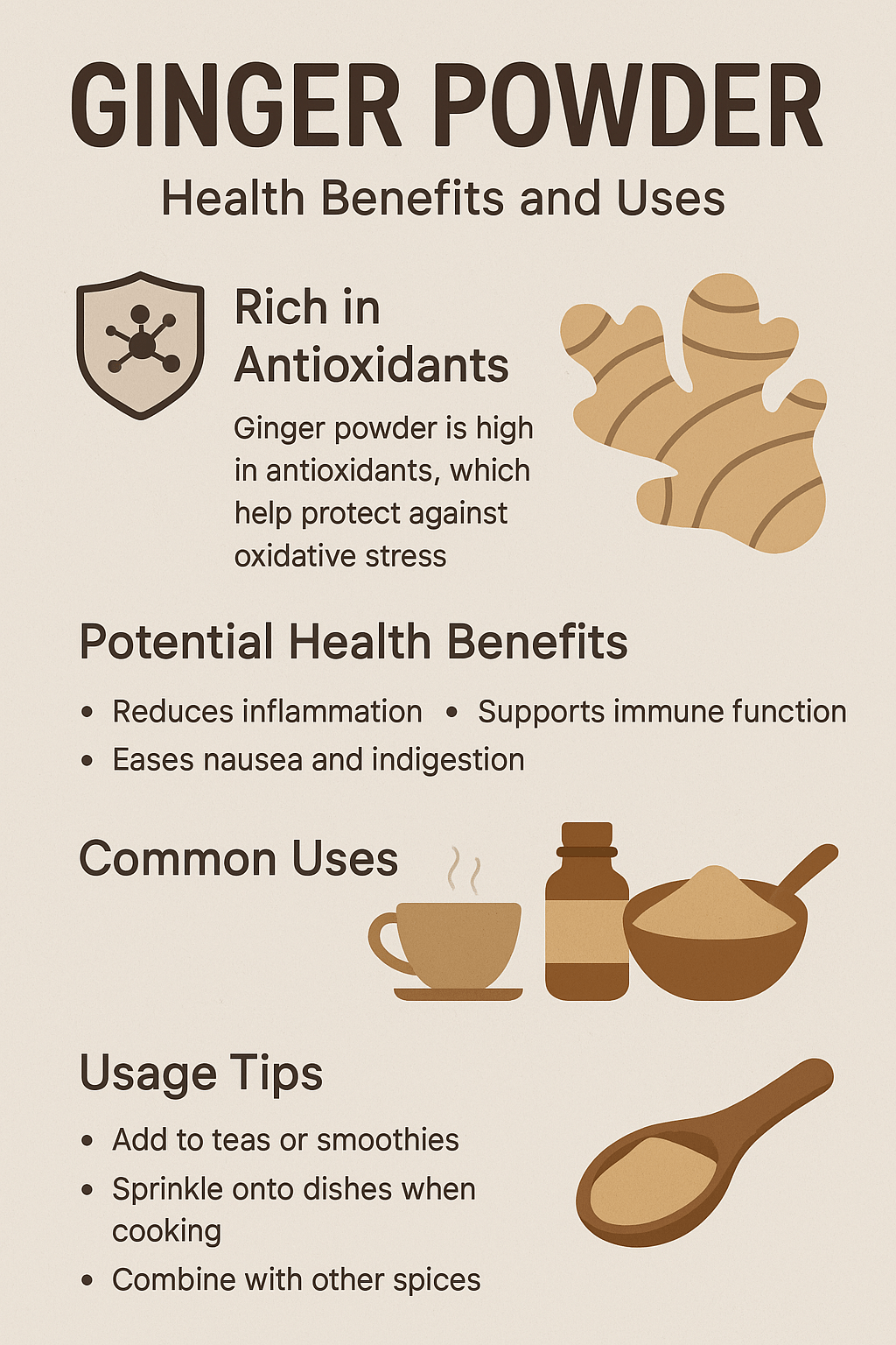Ginger Powder: Health Benefits, Uses & Natural Remedies