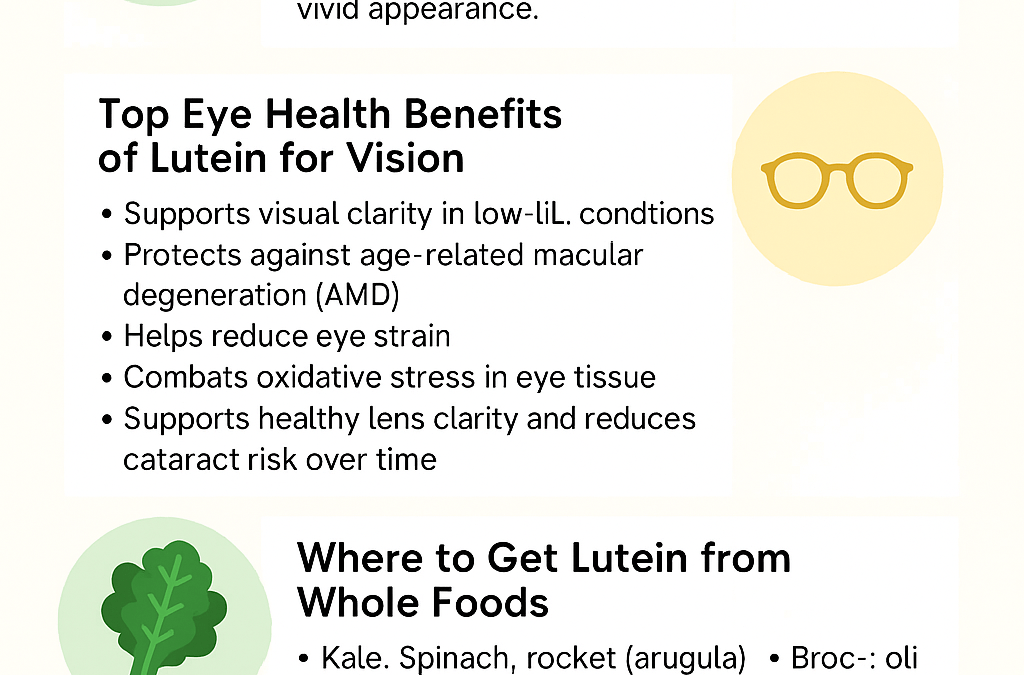 Lutein for Eyesight: Natural Support for Your Vision
