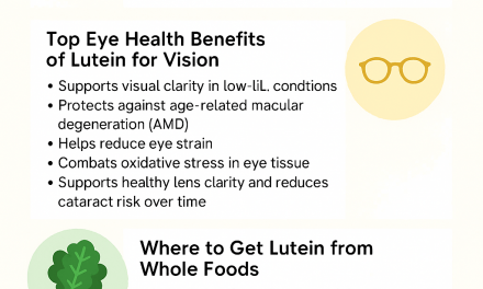 Lutein for Eyesight: Natural Support for Your Vision