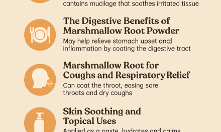 Marshmallow Root Powder Benefits for Gut, Skin & Throat