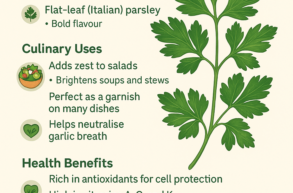 Parsley Leaves: Health Benefits, Nutrition & Everyday Uses