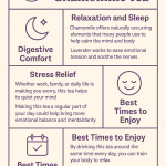 lavender and chamomile tea-a natural blend for calm and sleep