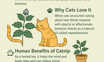 Catnip: Surprising Benefits for You and Your Cats stress level