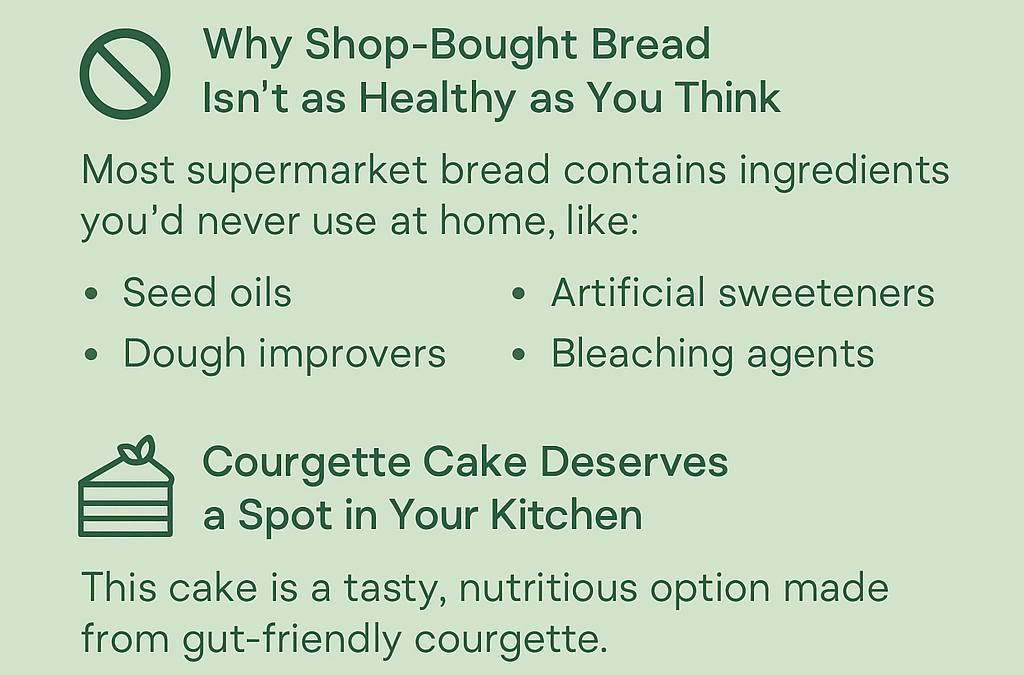 Courgette Cake: A Healthy Bread Alternative That Tastes Amazing