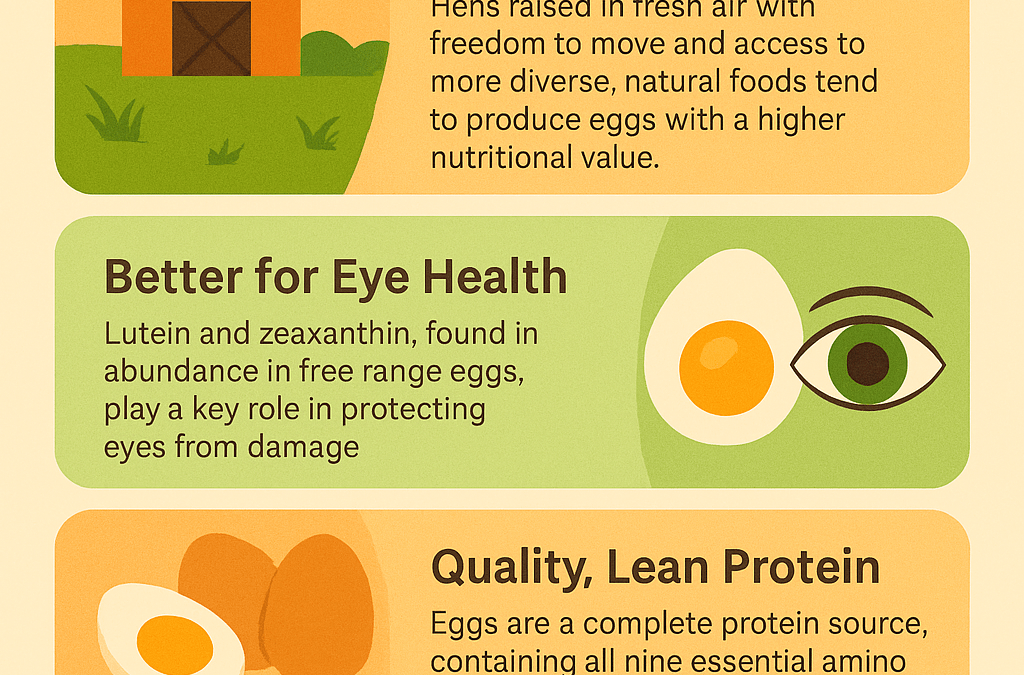 Free Range Eggs: Nutrition, Eye Health & Ethical Benefits