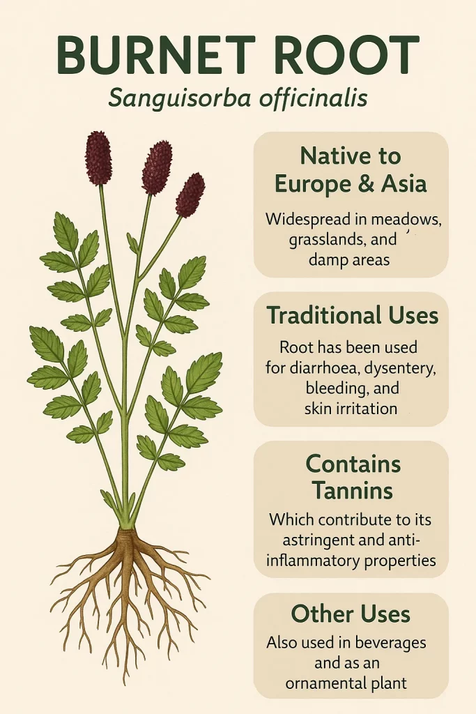 Discover how burnet root supports digestion, reduces inflammation, and boosts skin health. A natural remedy worth adding to your routine.
