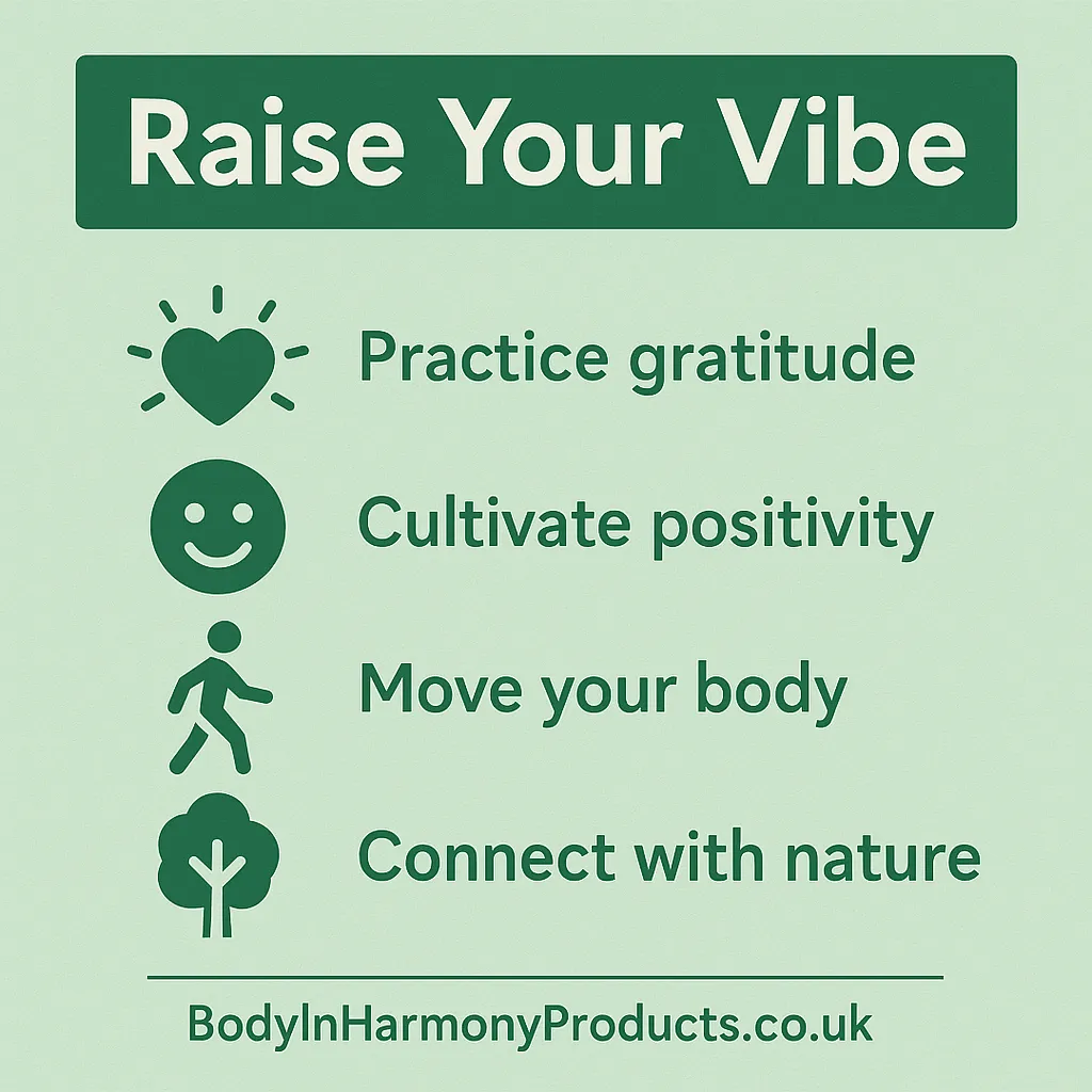 Discover how to raise your vibe and improve your physical and mental health through simple daily habits. Start living higher today.