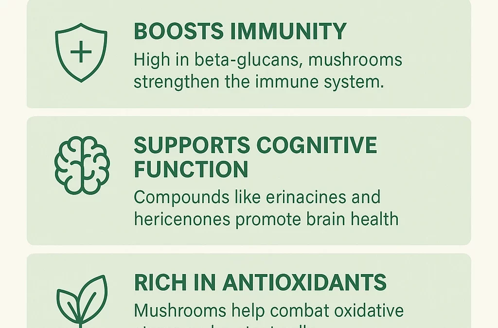 The Power of Mushrooms – Types, Benefits and Natural Healing