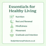 Essentials For Healthy Living | Mind Body And Spirit