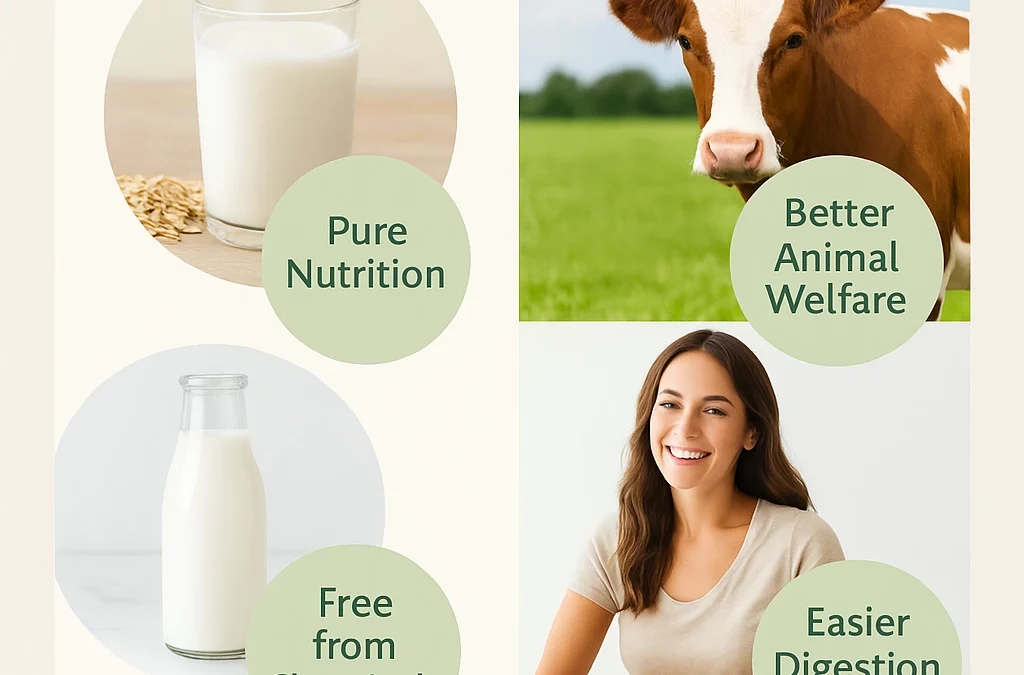 Organic Milk Benefits – Why Going Natural Makes a Difference