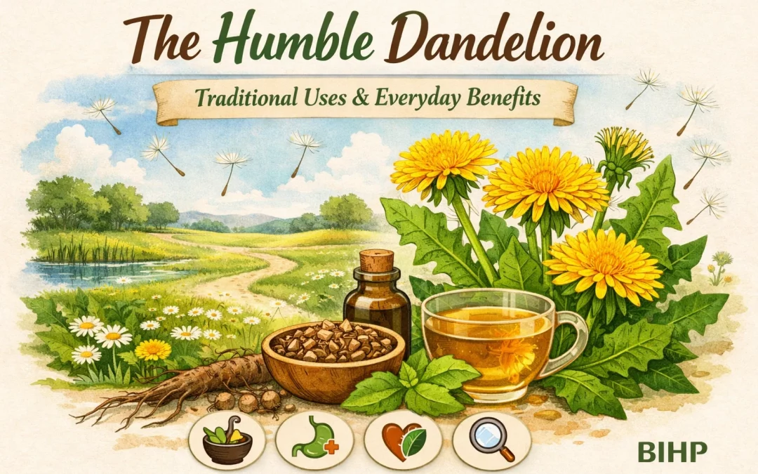 The Humble Dandelion – Traditional Uses and Everyday Benefits