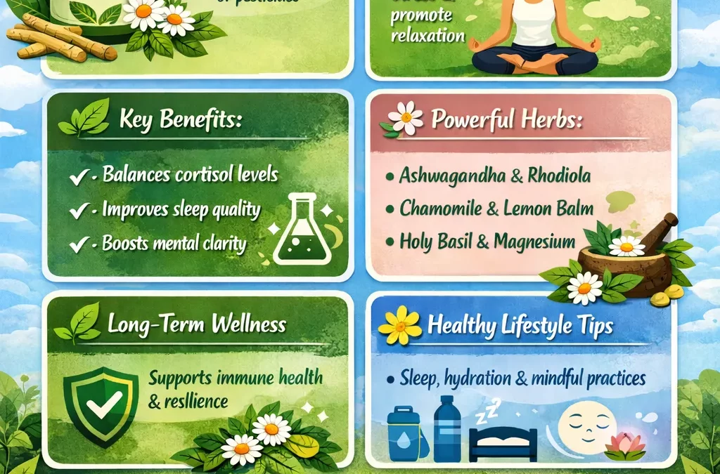 Organic Stress Relief Supplements for Natural Calm and Balance