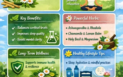 Organic Stress Relief Supplements for Natural Calm and Balance