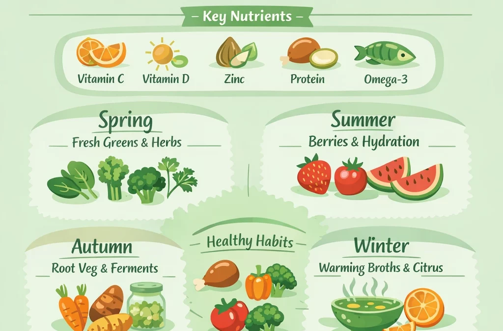 Food for Immunity and Strength – Seasonal Nutrition for wellbeing