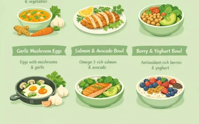 Immune Boosting Meals Made with Natural Whole Foods