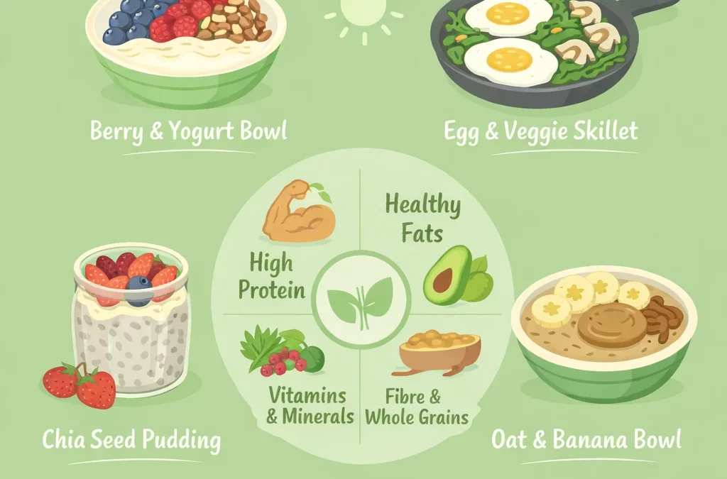 Nutrient Dense Breakfast Recipes for Energy and Wellbeing