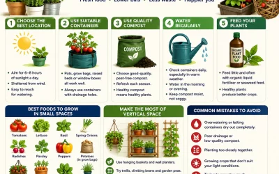 Grow Your Own Food in Small Spaces | Beginner’s Guide
